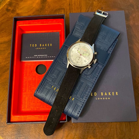 Ted Baker Chronograph Watch NWOT - Picture 4 of 7